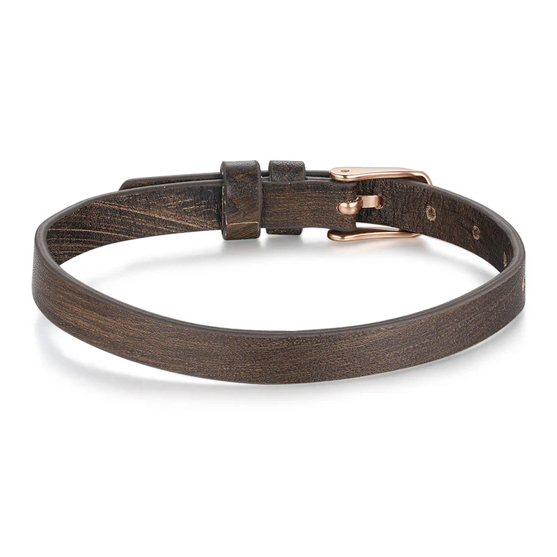 Armband Leder schwarz-vintage (Lüttje-Charming) - Image 7