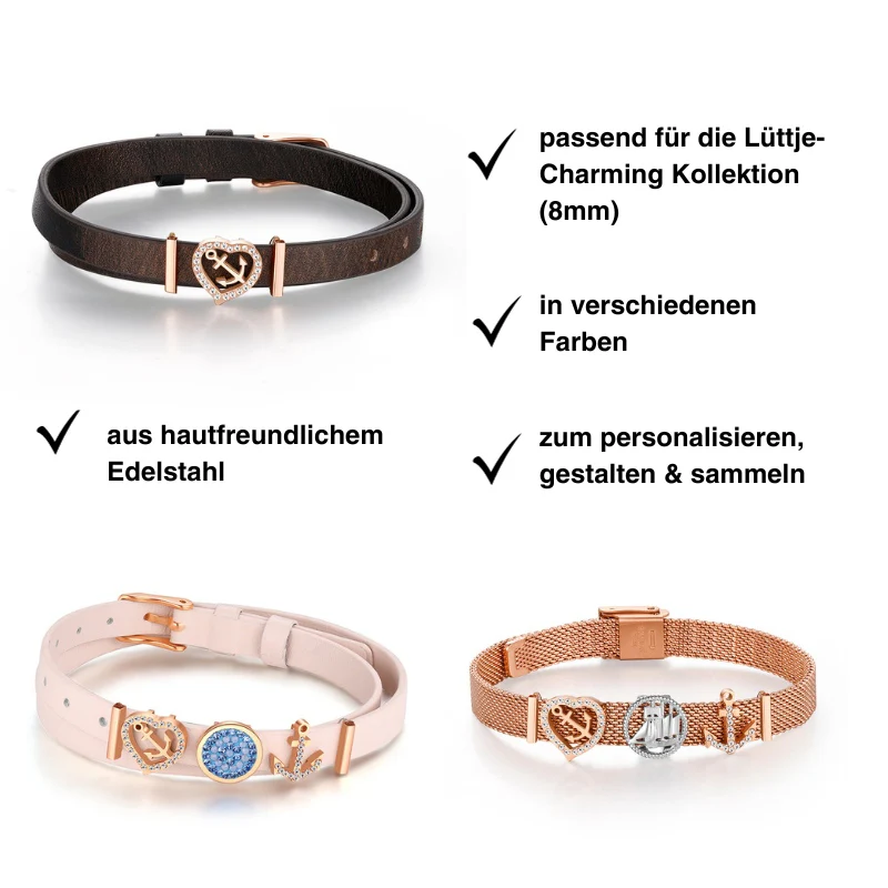Charm Ankerliebe mit Steinen (Lüttje-Charming) - Image 3