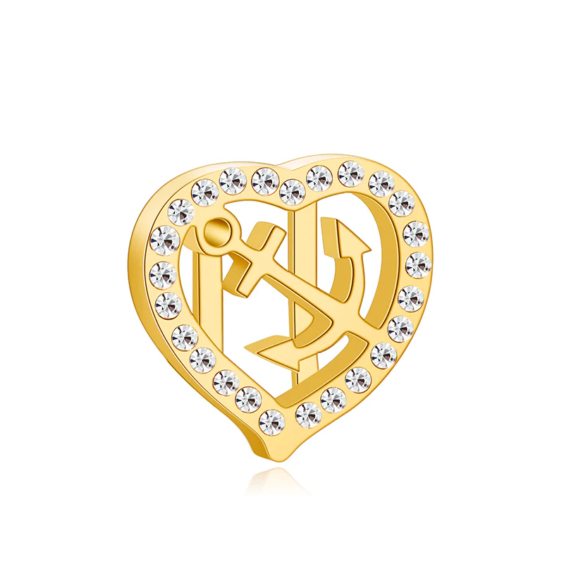 Charm Ankerliebe mit Steinen (Lüttje-Charming) - Image 7