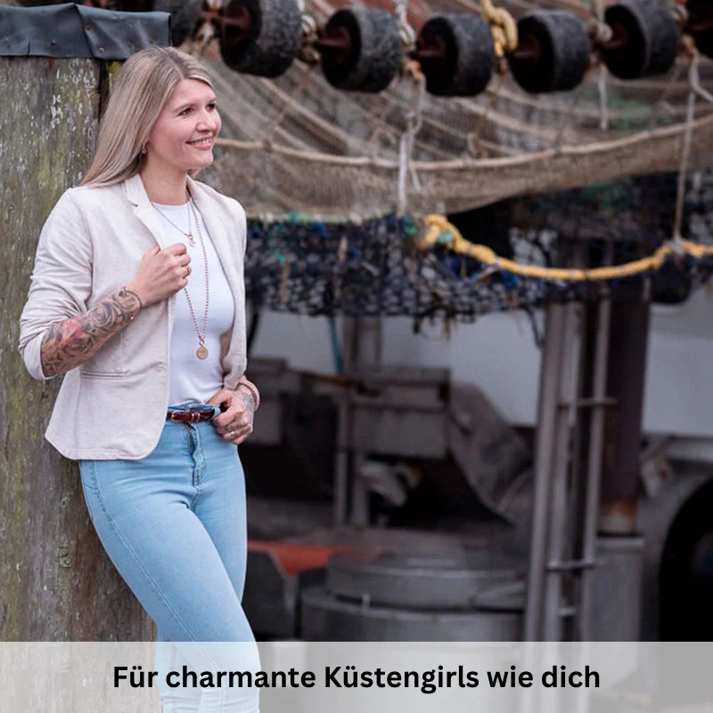 Charm für Ohrringe (Creolen) Ankerliebe aus Edelstahl (Paar) - Image 5