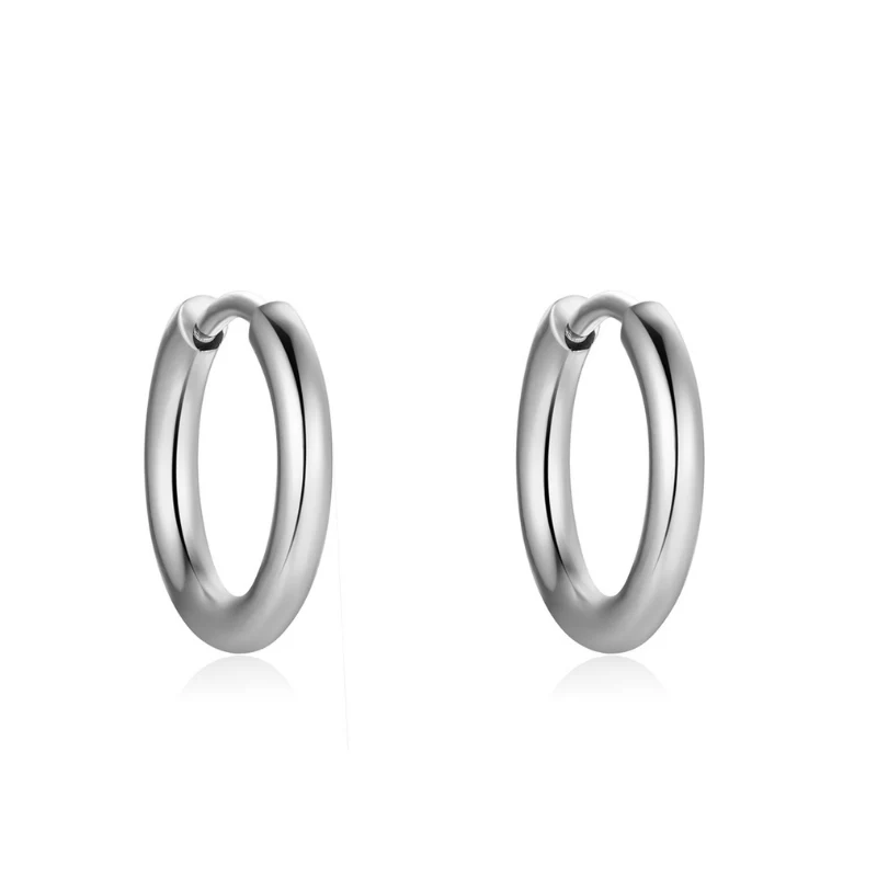 Creolen für Charm Anhänger (mittel | 1,8cm) aus Edelstahl (Paar) - Image 4