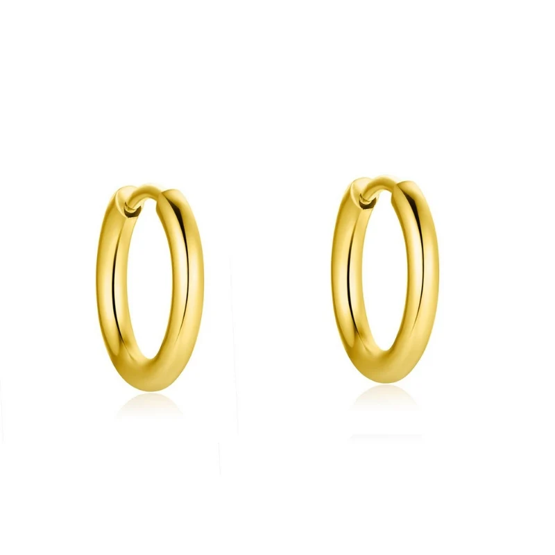 Creolen für Charm Anhänger (mittel | 1,8cm) aus Edelstahl (Paar) - Image 6