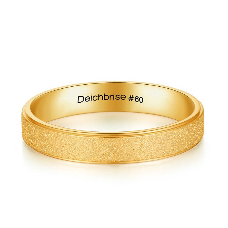 Edelstahl Ring sandgestrahlt 4mm (Stapelring) - Image 10