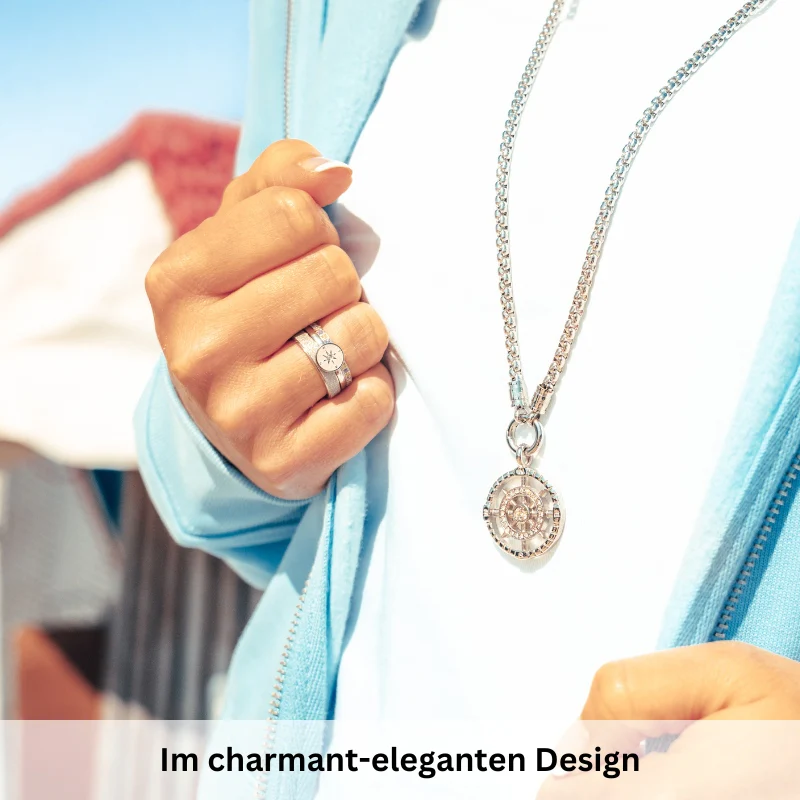 Edelstahl Ring sandgestrahlt 4mm (Stapelring) - Image 4