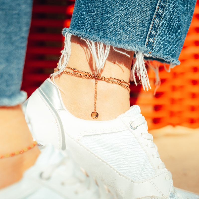 Fußkettchen aus Edelstahl Seestern - Image 4