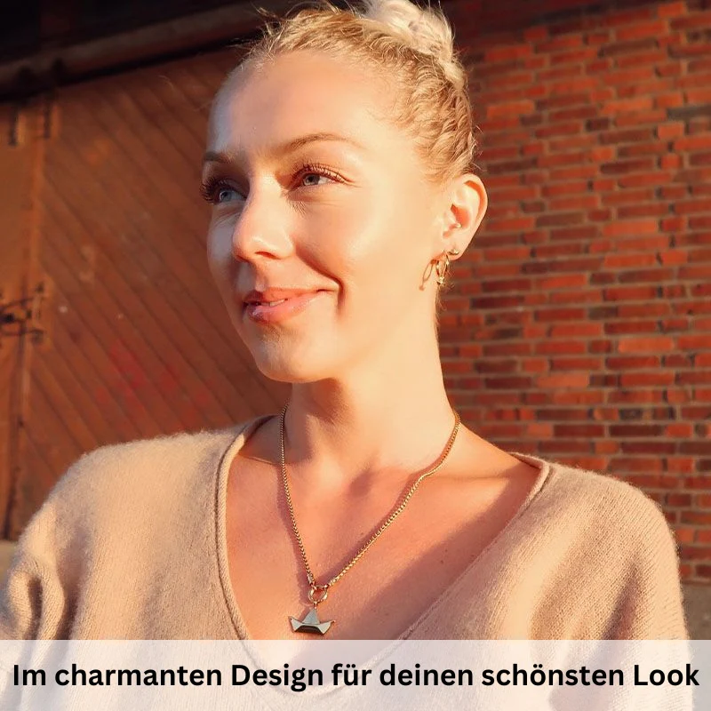 Kette Dünengeflecht 2,5mm (mit Rund-Karabiner) aus Edelstahl - Image 4