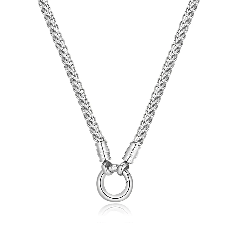 Kette Dünengeflecht 2,5mm (mit Rund-Karabiner) aus Edelstahl - Image 7