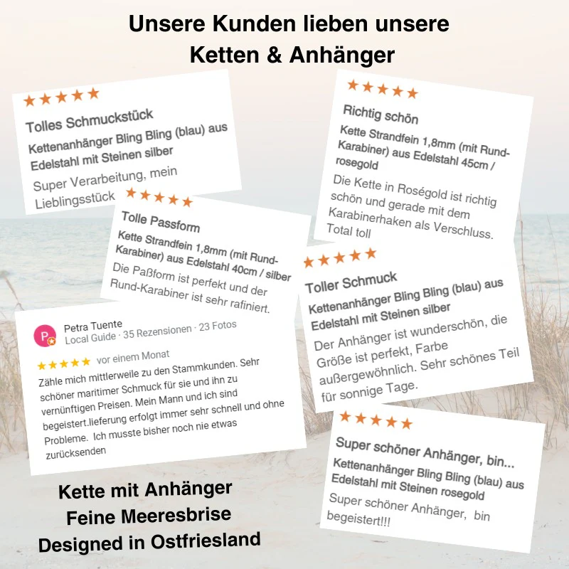 Kette mit Anhänger Feine Meeresbrise - Image 7