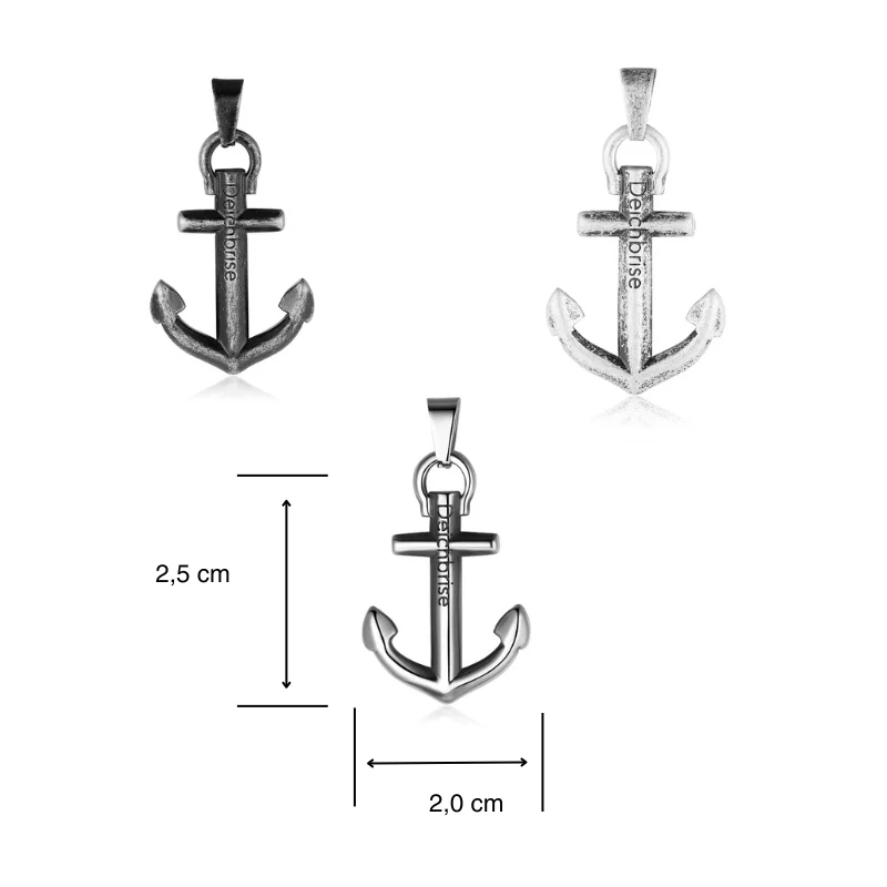 Kettenanhänger Anker aus Edelstahl - Image 4