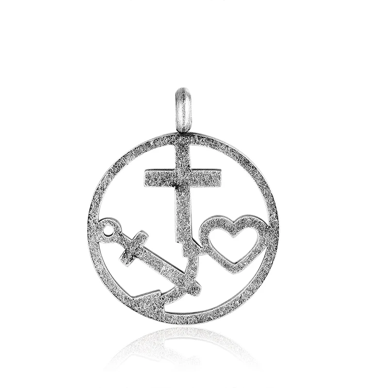 Kettenanhänger Glaube Liebe Hoffnung aus Edelstahl (Kapitän rockt) - Image 7