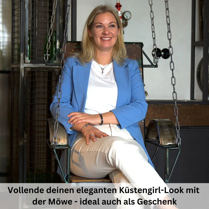 Kettenanhänger Möwe aus Edelstahl - Image 3