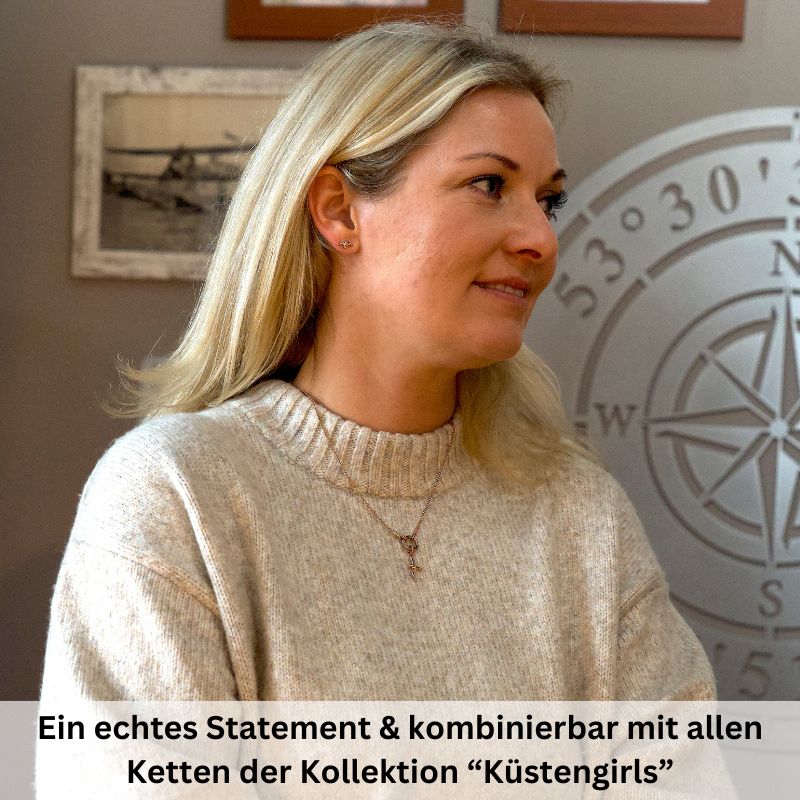 Kettenanhänger Möwe aus Edelstahl - Image 4