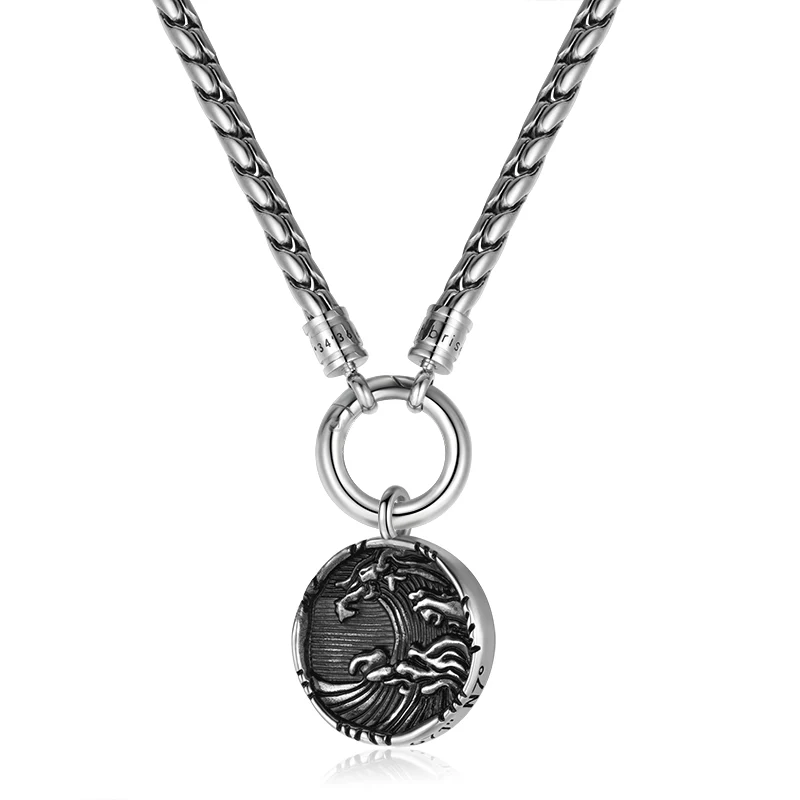 Kettenanhänger Wellenritt (beidseitig Tragbar) aus Edelstahl - Image 7