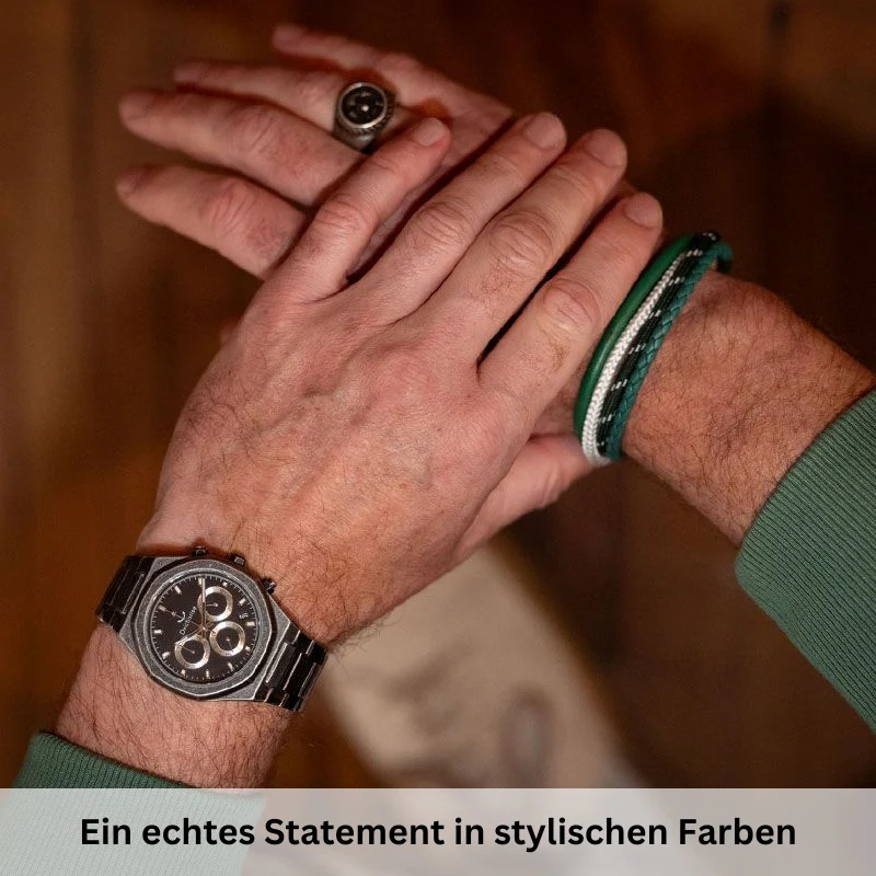 Leder & Segelseil Armband Bremen (Multistrang) - Image 3