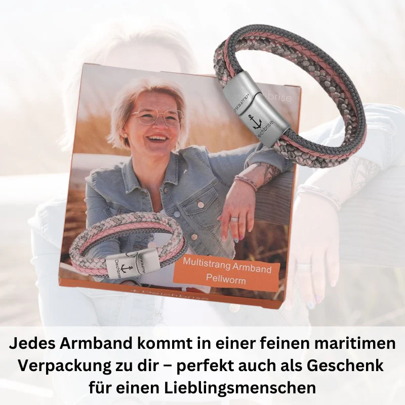 Leder & Segeltau Armband Pellworm (Multistrang) - Image 6