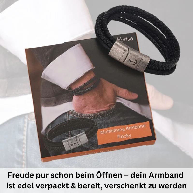 Leder & Segeltau Armband Rocky (Multistrang) - Image 5