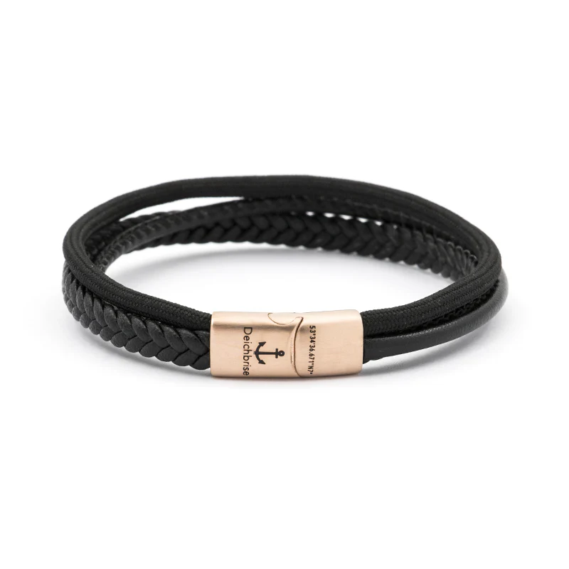 Leder & Segeltau Armband Small Rocky (Multistrang) - Image 4