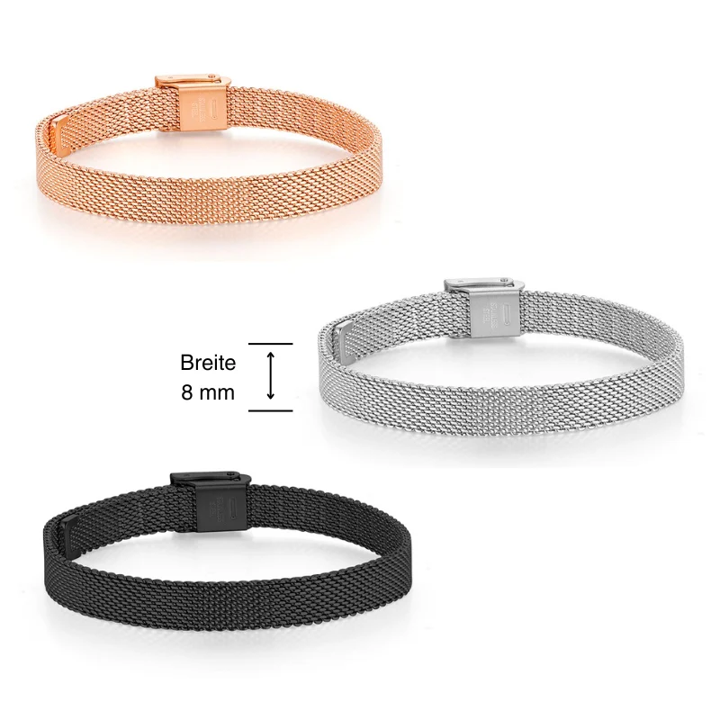 Armband Edelstahl-Mesh (Lüttje-Charming) - Image 6