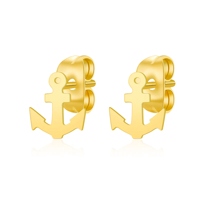 Ohrstecker Anker aus Edelstahl - Image 7