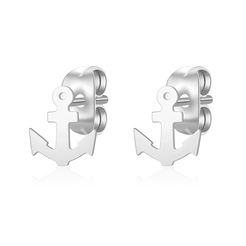 Ohrstecker Anker aus Edelstahl - Image 8