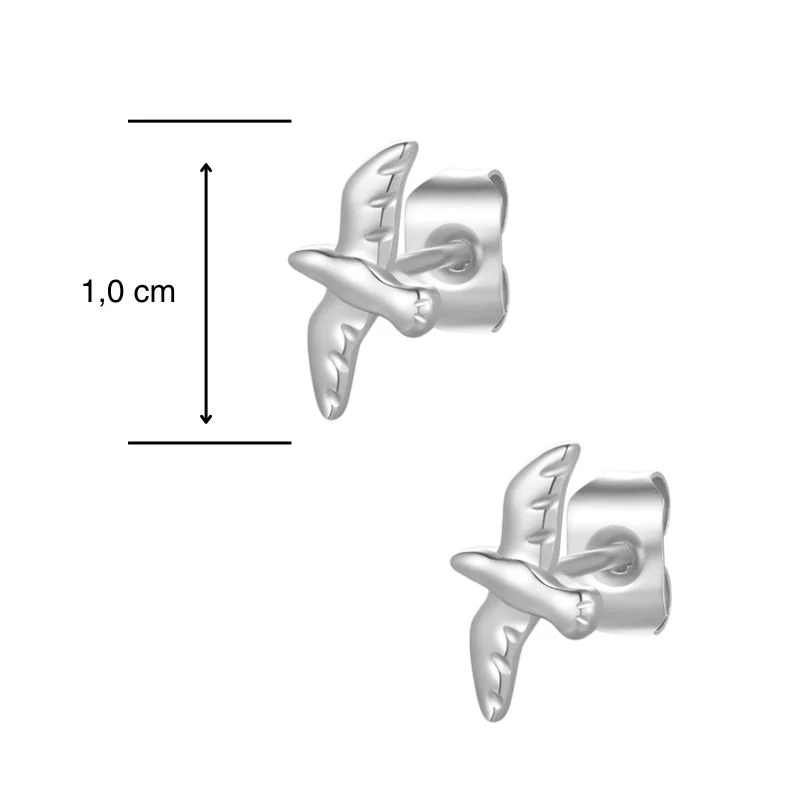 Ohrstecker Möwe aus Edelstahl - Image 3