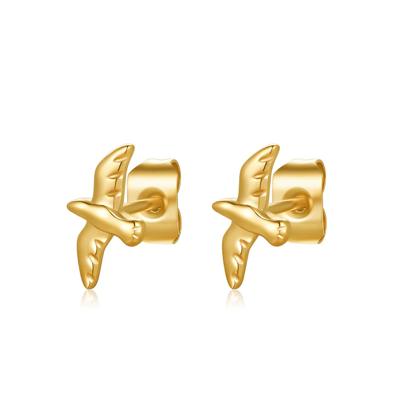 Ohrstecker Möwe aus Edelstahl - Image 6