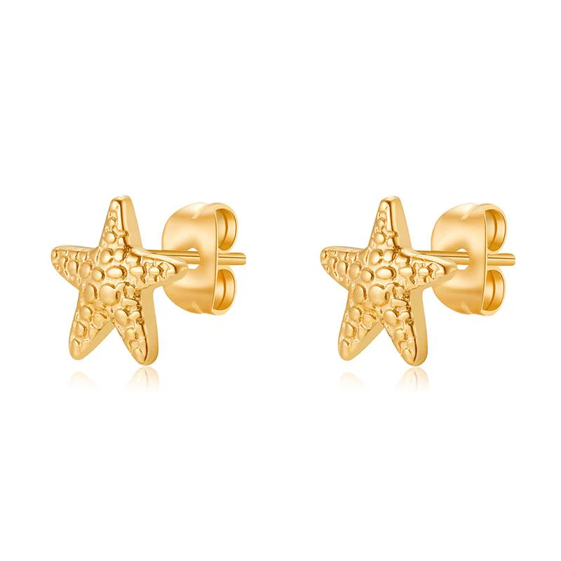 Ohrstecker Seestern aus Edelstahl - Image 7