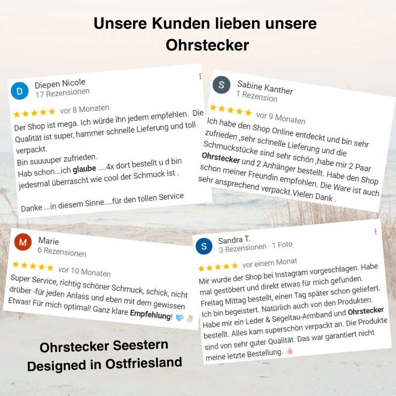 Ohrstecker Seestern aus Edelstahl - Image 8