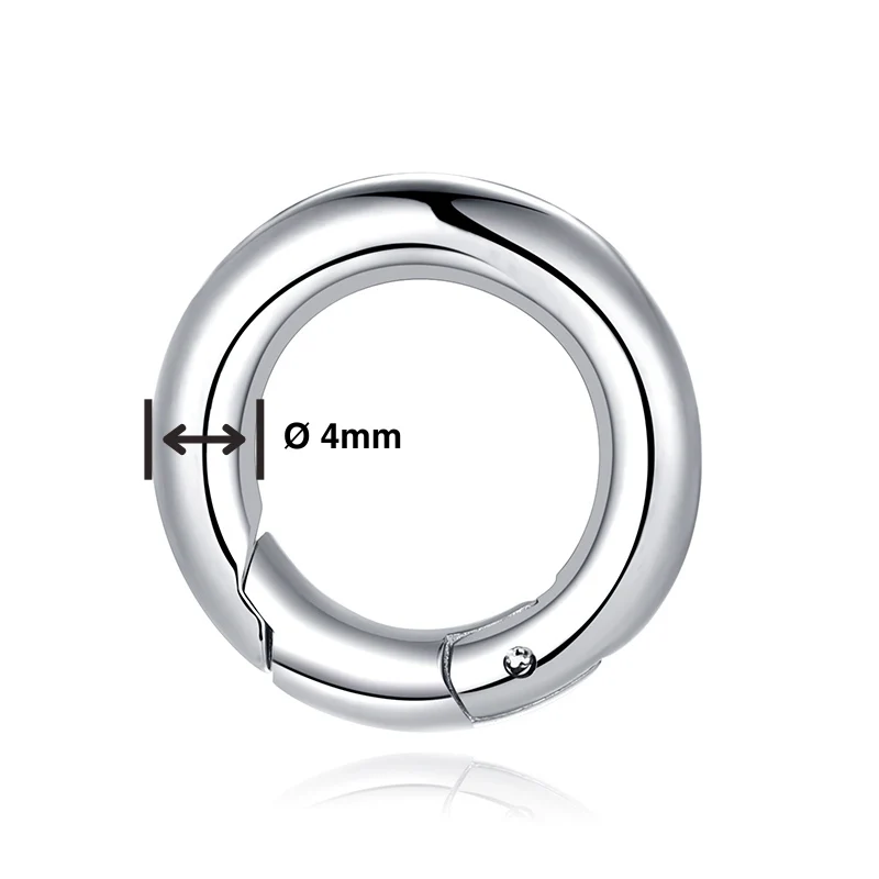 Rundkarabiner für Ketten 1,5cm aus Edelstahl (Kapitän rockt & Küstengirls) - Image 5