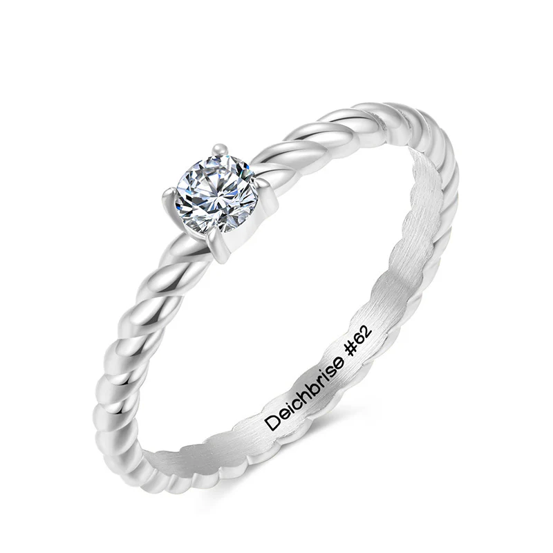 Tauglänzen aus Edelstahl (Stapelring) - Image 3