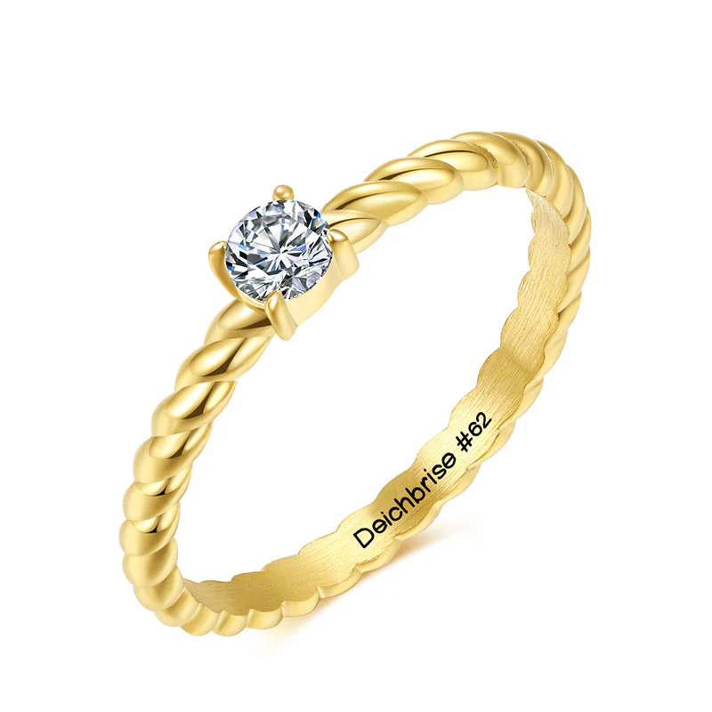 Tauglänzen aus Edelstahl (Stapelring) - Image 5