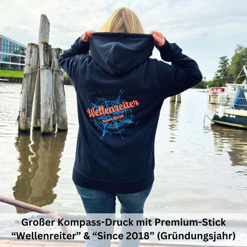 Unisex Hoodie "Wellenreiter 2.0" - Image 4