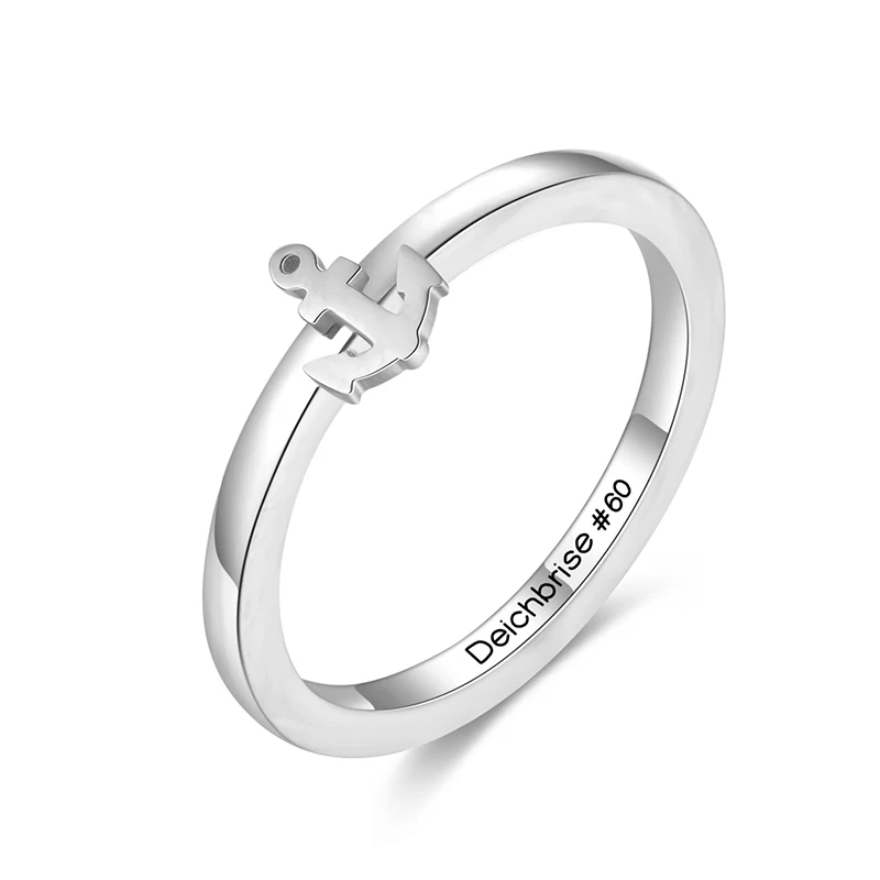 Ring Anker aus Edelstahl (Stapelring) - Image 9